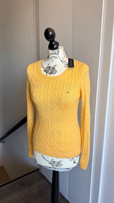Pulover torsade Tommy Hilfiger / S / NOU / Preț inițial 759 lei = 150€