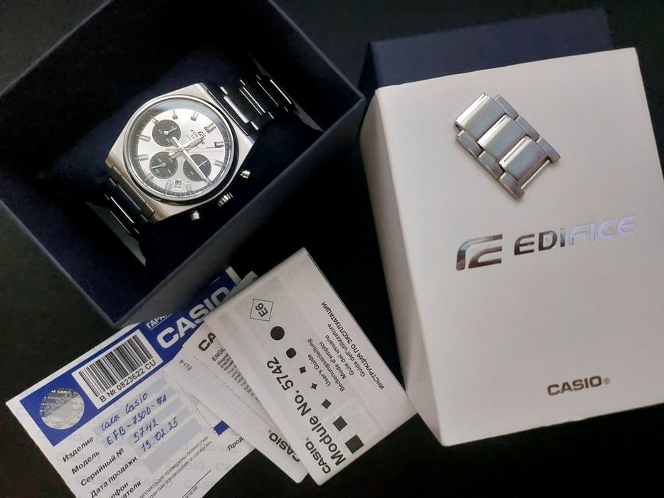 Casio Edifice EFB-730D (+ MW-240)