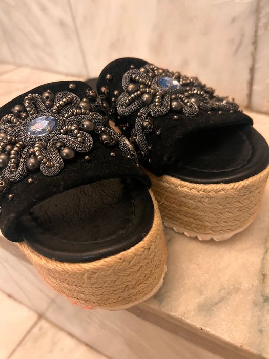 Дамски чехли Sara Pen естествена кожа