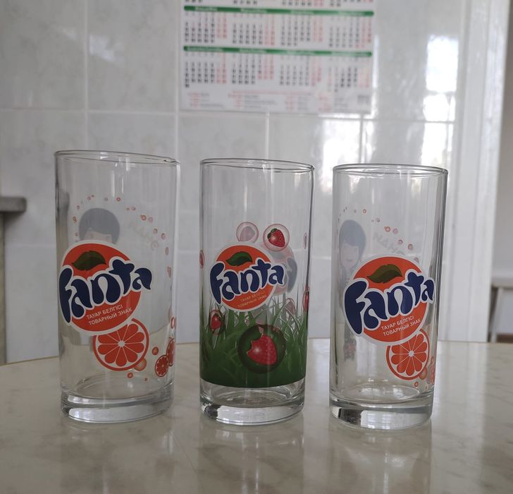 Стаканы Фирменные " Фанта"