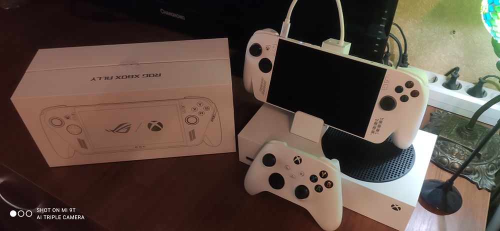 Xbox series s+Rog xbox ally новая