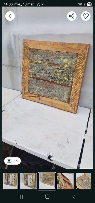 Blaturi de mese din lemn masiv recuperat pret

300 lei blatul