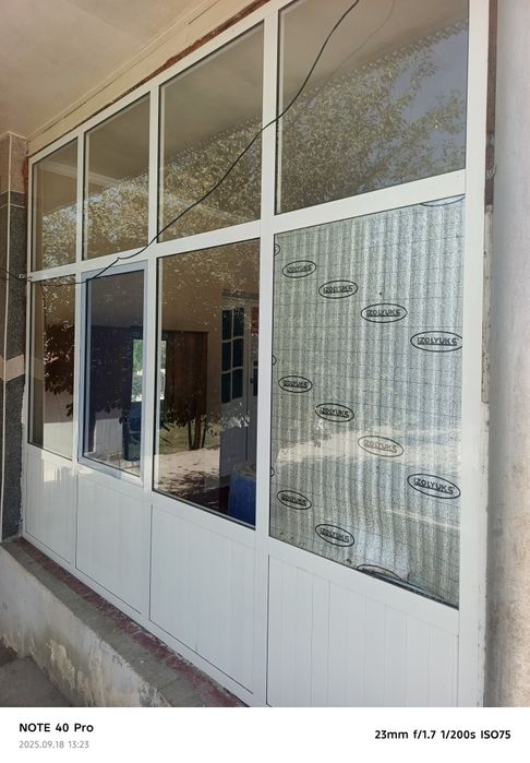 Akfa buyi 3 metir eni 3.80 sm teraska 2 ta bor ikkalasi birhil