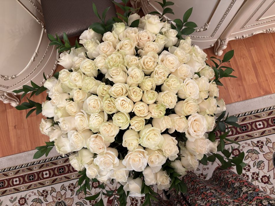 Букет розы 101 шт
