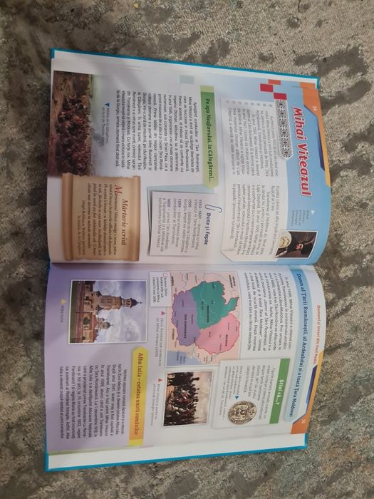 Vând cartea " Istoria ilustrata a romanilor"