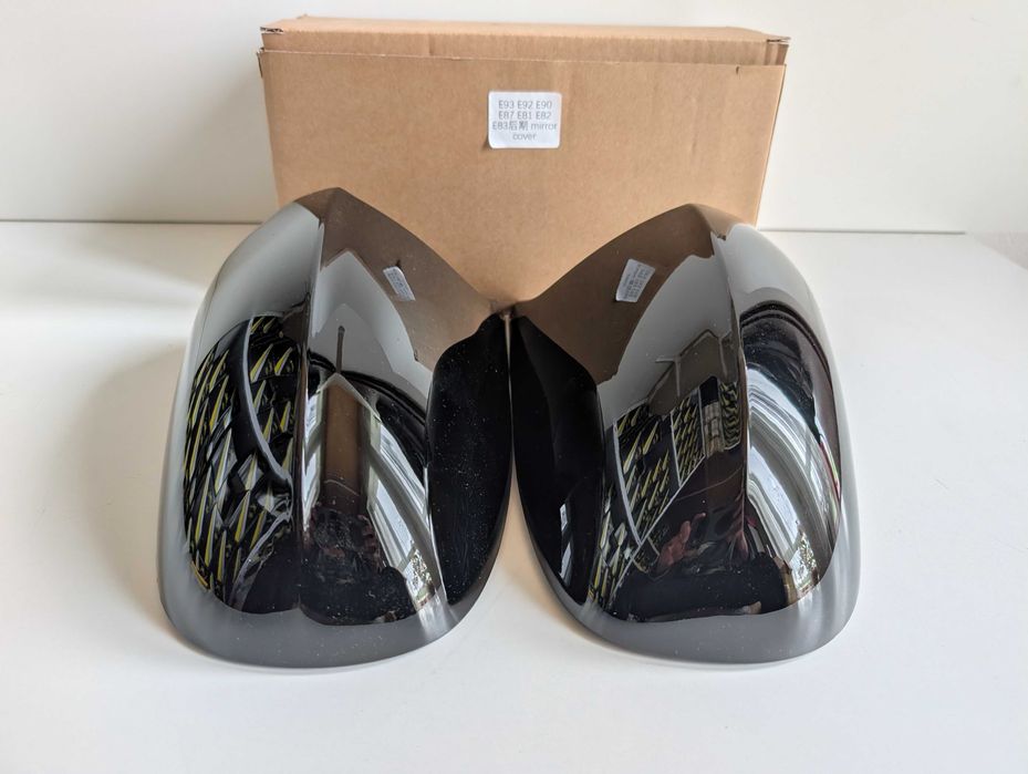 Капаци огледала BMW Е90 2005-2008 черни БМВ