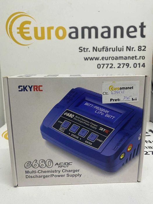 Incarcator SkyRc E680 AC / DC 80W LiPo -N2-