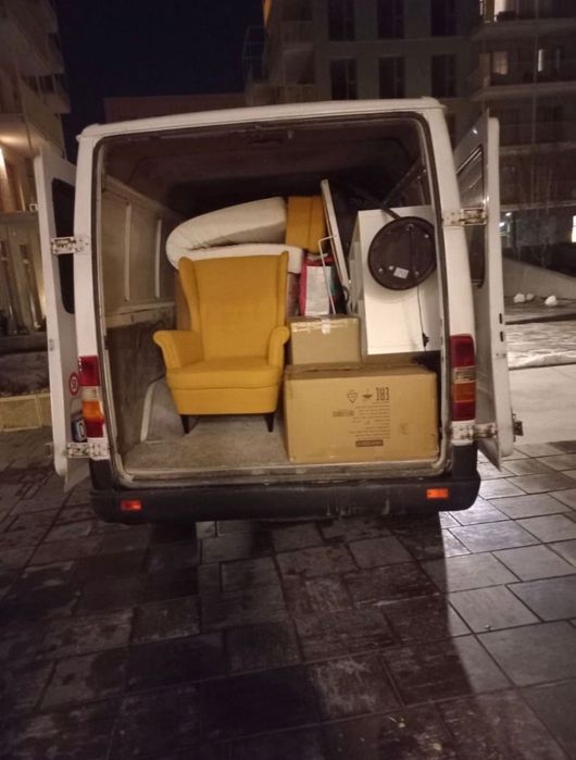 Transport materiale  bunuri, marfa mobila,debarasări,gunoi fiare,etc