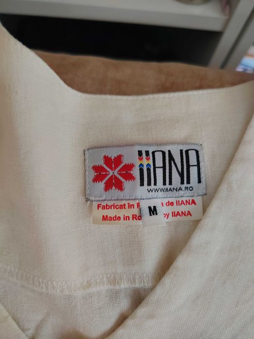 Bluza Iiana de in cu broderie