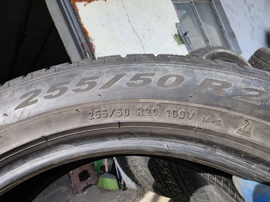 4 бр. зимни гуми 255/50/20 Pirelli  DOT 4316 5 mm