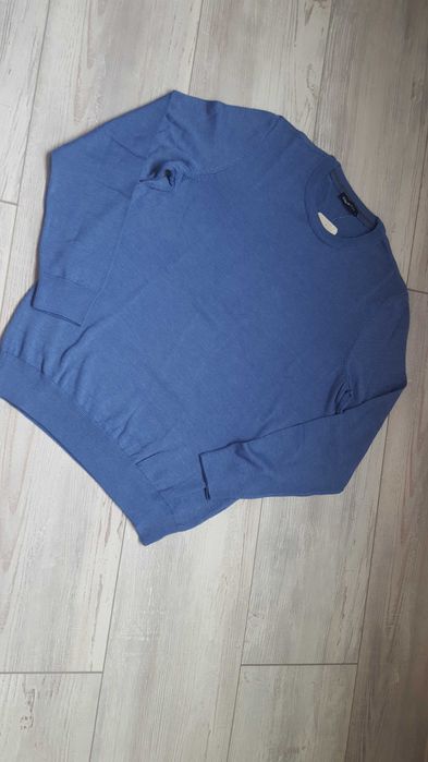 Чисто нов син мъжки пуловер LC WAIKIKI BASIC размер L