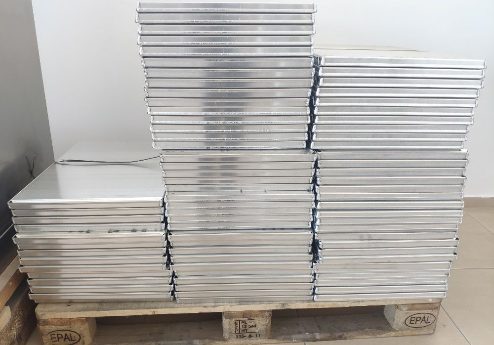 Алуминиеви тави 60х40см, 3 рамена, без перфорация