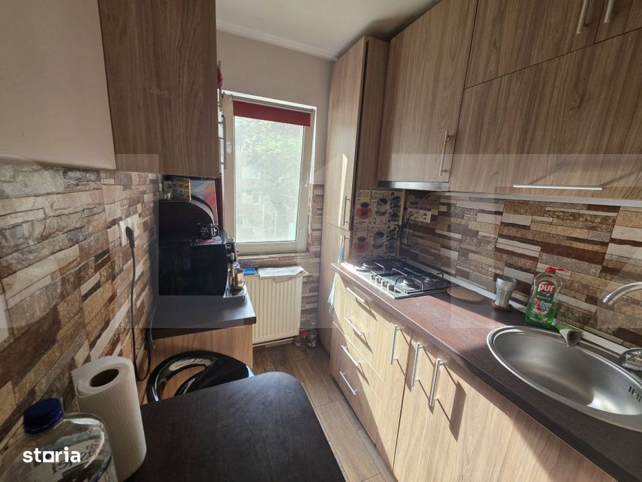 Apartament luminos cu 2 camere, etaj intermediar