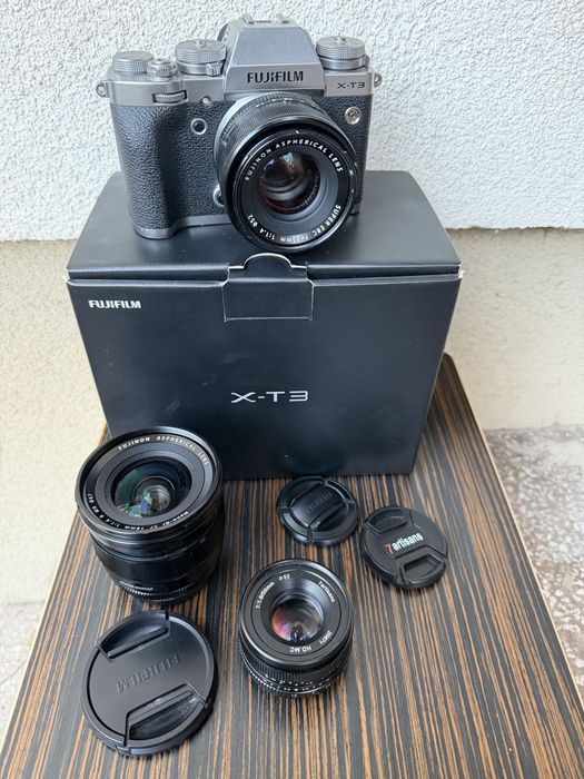 Fujifilm X-T3 in stare functionala buna LCD crapat