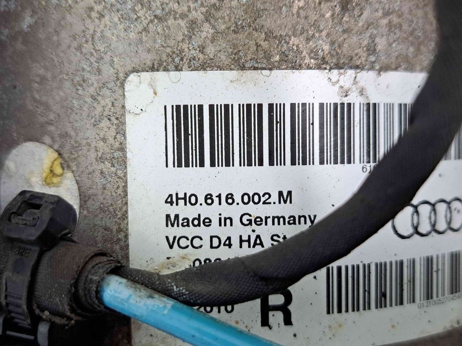 Perna aer dreapta spate Audi A8 (4H) [Fabr 2010-2017] 4H0616002M 4.2 T