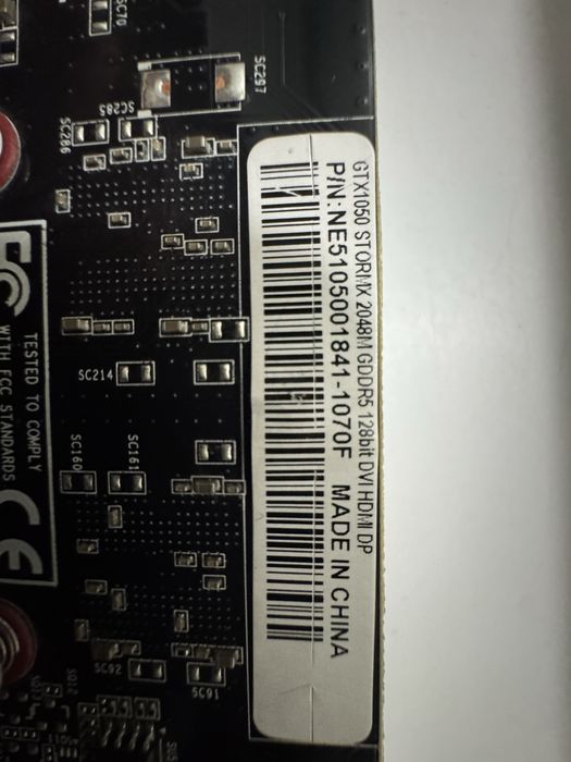 Видеокарта Palit  GTX 1050 2gb