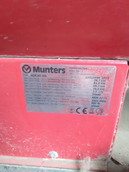 Tun de caldura pe motorina “diesel”