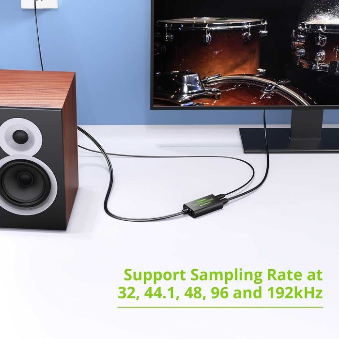 Цифров към аналогов аудио преобразувател LiNKFOR 192kHz DAC