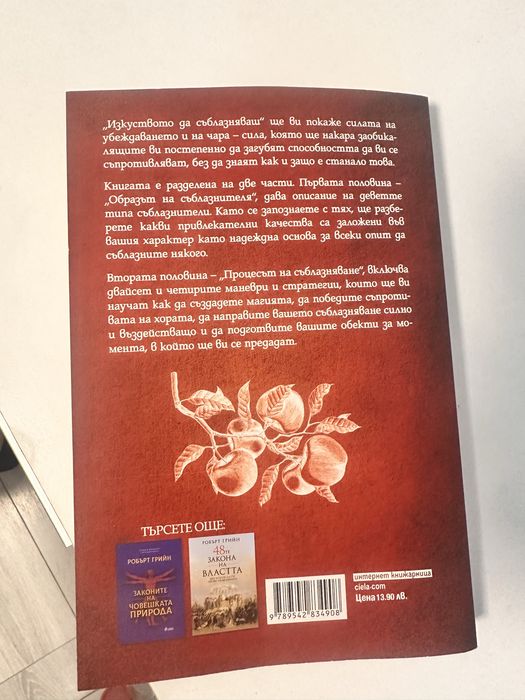 Книга ,,Изкуството да Съблазняваш”