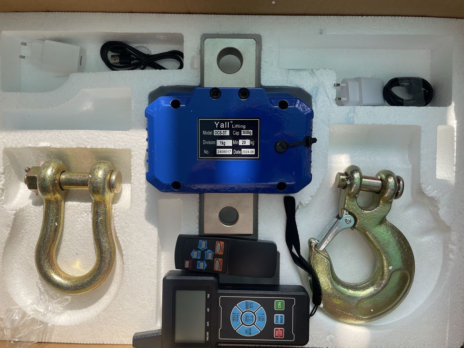 весы крановые мини 2т Yall с пультом