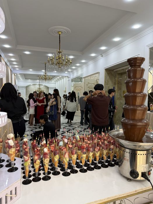 Сладкая вата,попкорн,шоколадный фонтан на выезд и разливное мороженое