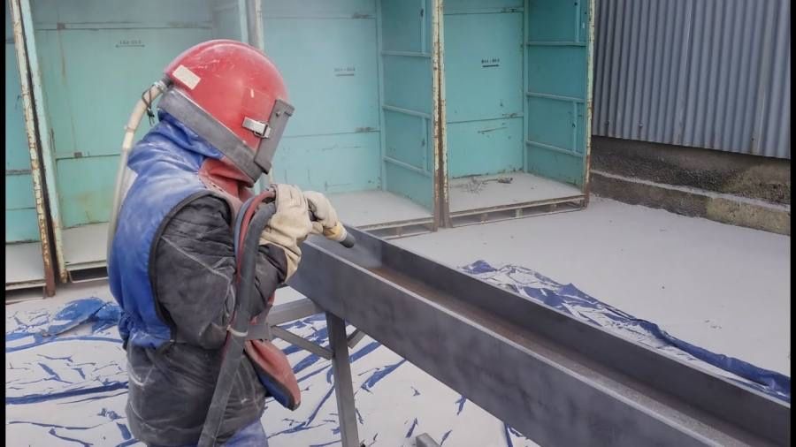 Пескоструй, кумлама, темирларни тозалаш хизмати