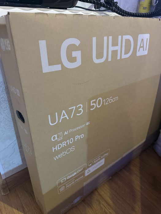 Телевизор LG UHD AI 50UA73006LA