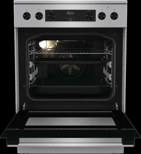 Нова Готварска печка с керамичен плот Gorenje GECS6C70XPA