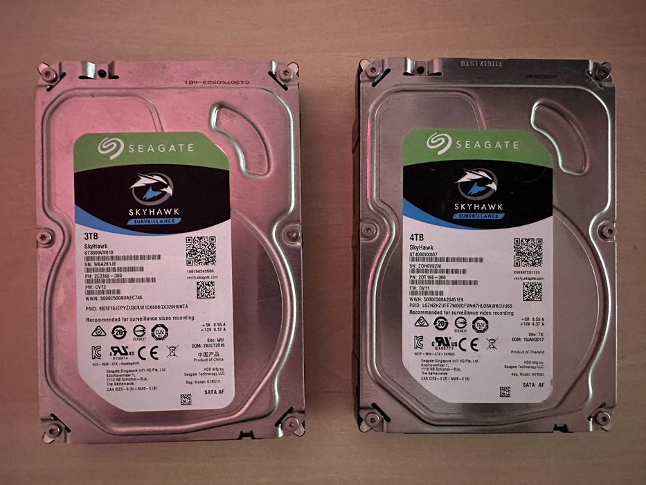 (HDD) Hard Disk Seagate SkyHawk Surveillance 3TB - SATA III pentru DVR
