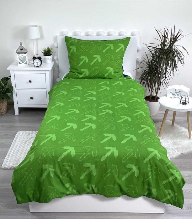 NEW!! Детско Спално Бельо 140x200 Майнкрафт Minecraft