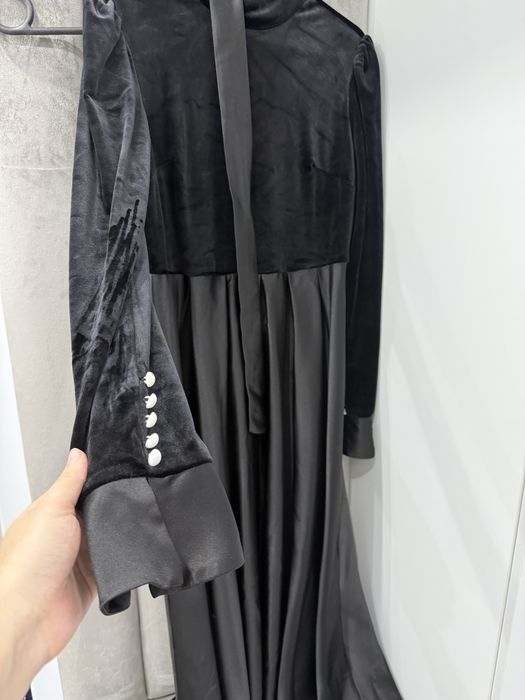 Платье вечернее, черное 44 размер