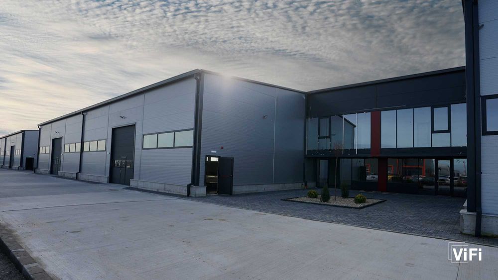 Hale industriale cu Autorizatie ISU si SHOWROOM- 600-1200m2 – Pitesti