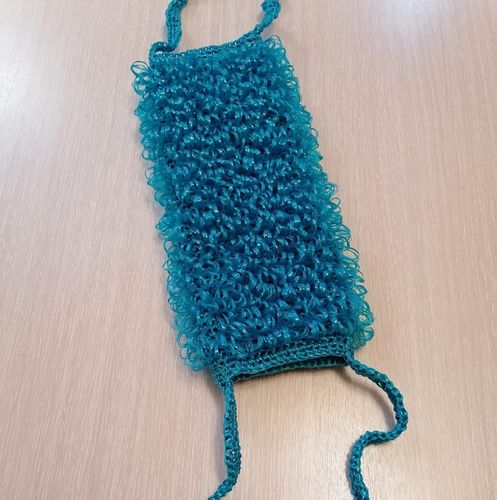 Мочалки ручной вязки,плотные