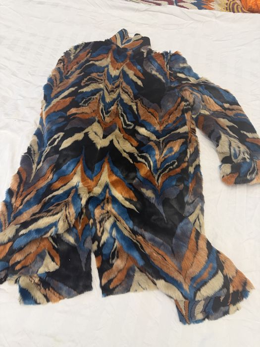 Пальто цветное новое