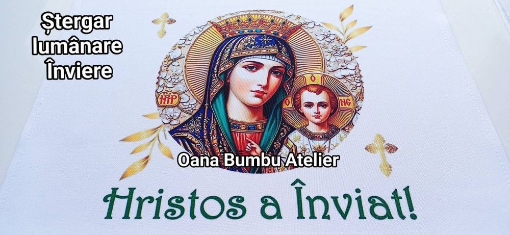 10 buc Panglica text lumanari Inviere Pasti