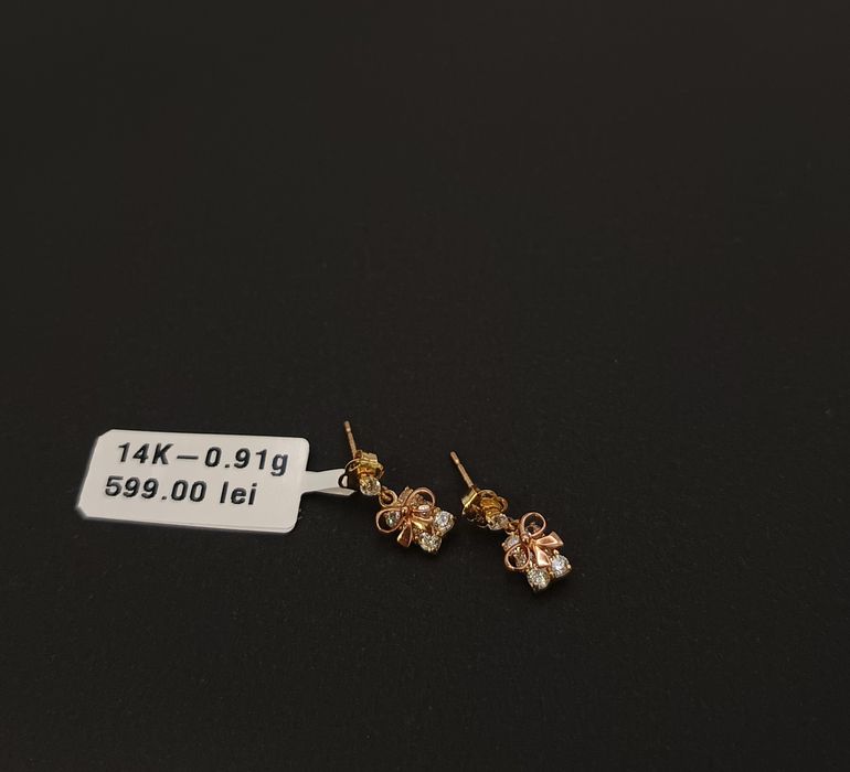 Cercei dama Aur 14K 0,91 gr