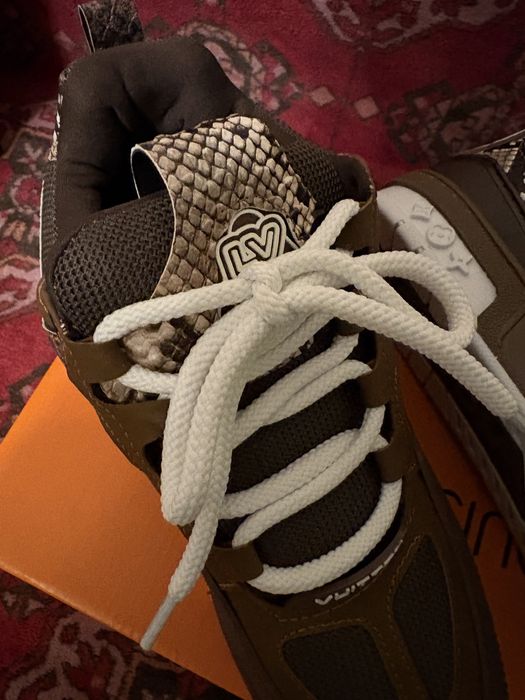 Louis Vuitton Skate Snake Sking Mocha Adidasi