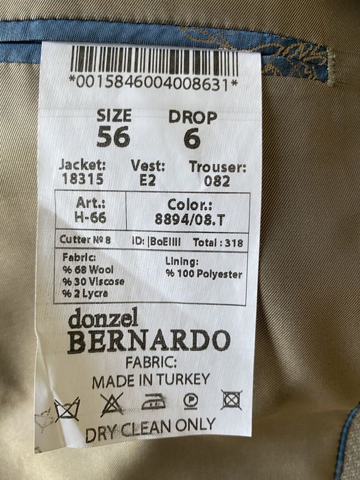 Новый костюм тройка Donzel bernardo