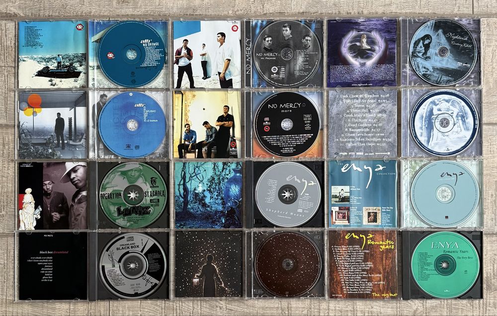 Pachet cd 37 Eurodance/Rap/Rock Simfonic/Electro - Haddaway/Kraftwerk/Enya/Art Of Noise/Luniz/Black Box/ATB/Nightwish/Arash/No Mercy