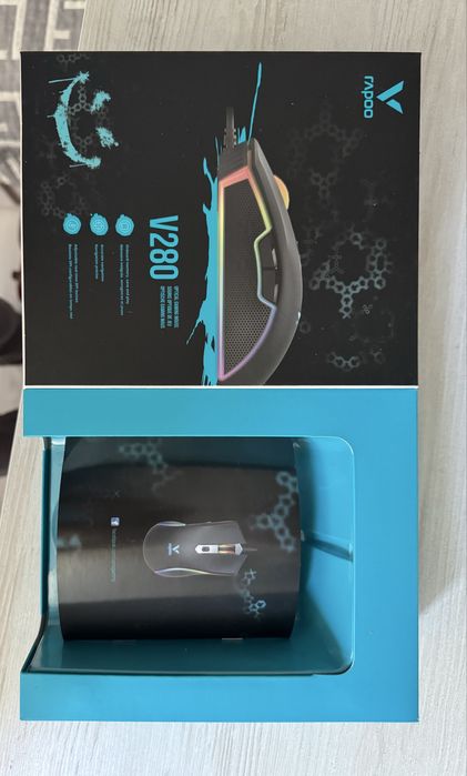 Rapoo комплект: клавиатура, наушники, мышка