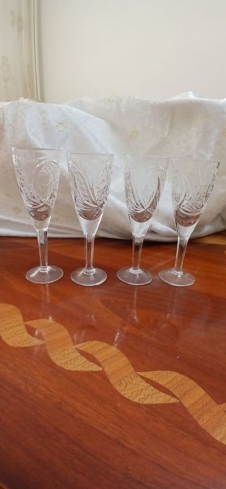 Хрустал фужери и стакани