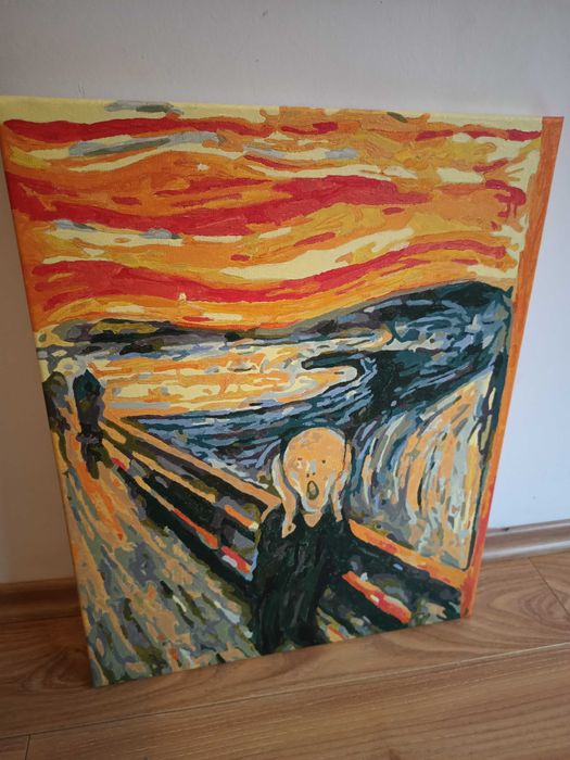 Tablou reproducere pictura celebră"Țipătul (The Scream)-Munch/Tipatul