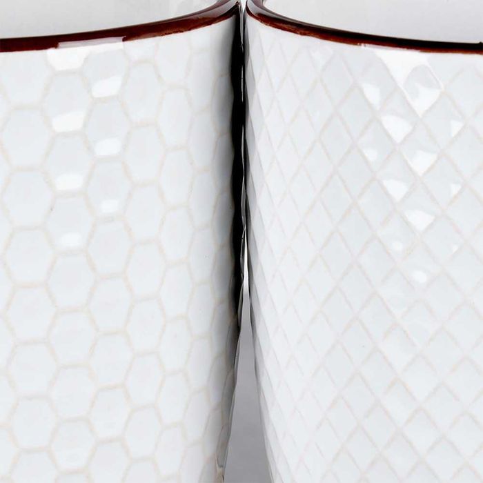 Комплект от 4 чаши с капацитет 400 мл, бели