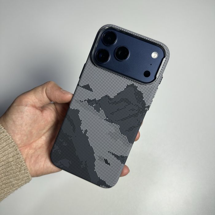 Чехол для iPhone 17 pro/ 17 Pro Max (Aramid Fiber)