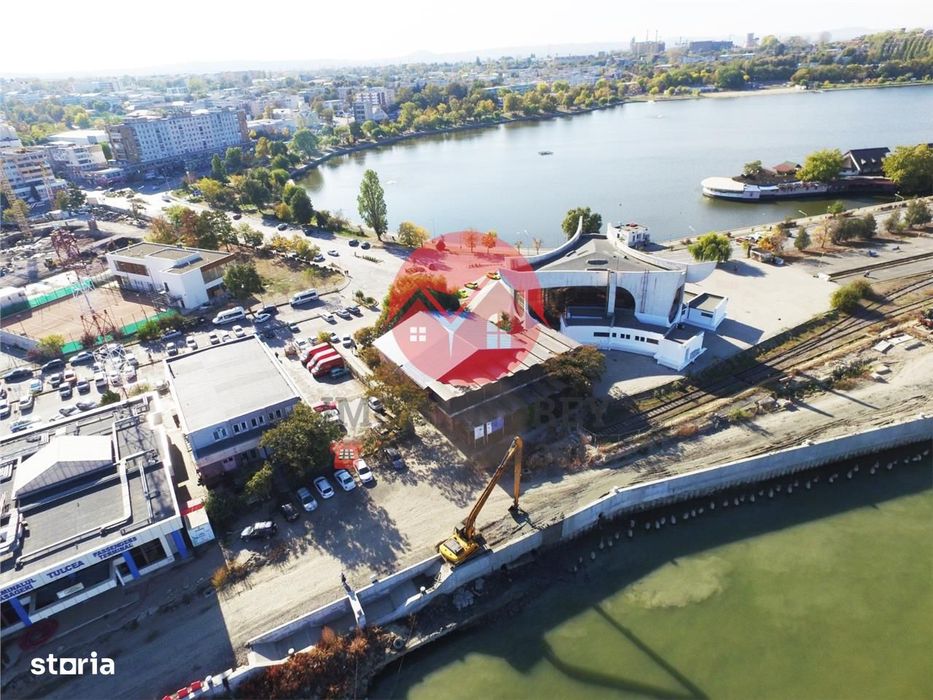 Restaurant de închiriat, zona Faleza Tulcea – 1000 mp utili, teren 130
