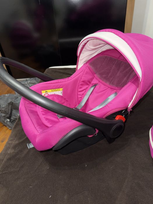 Cărucior 3 în 1 Krausman Jools Eclipse Purple – Stare Excelentă