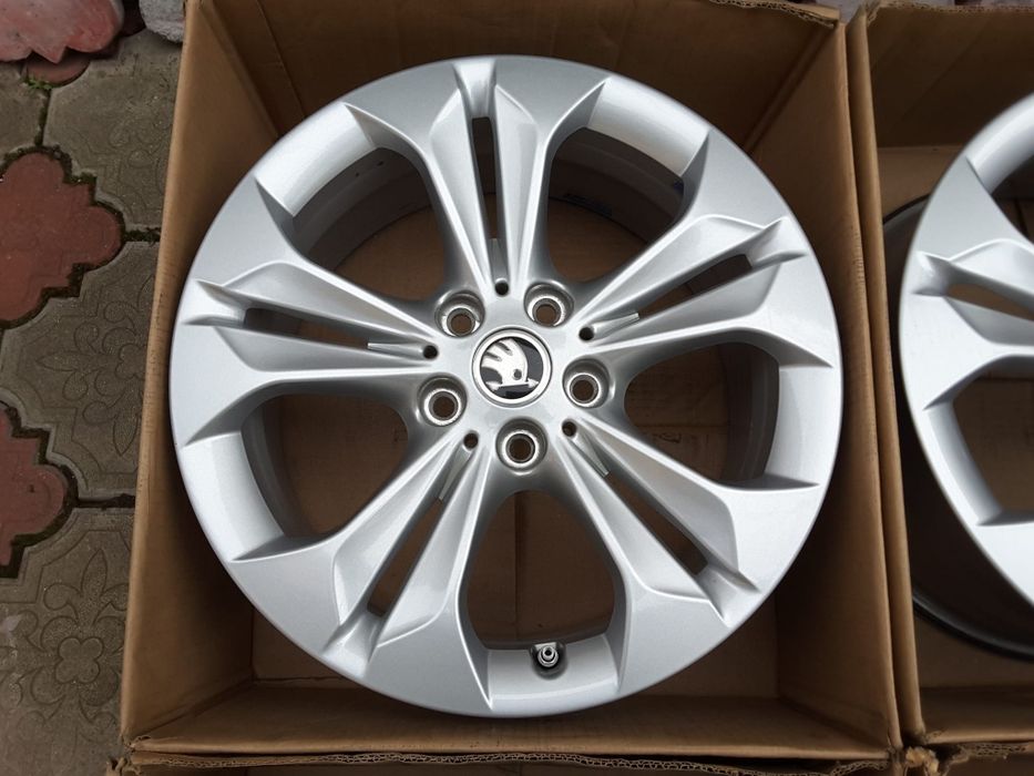 jante aliaj 17; 5x112; Skoda Octavia 4, Octavia 3, Octavia 2, Superb 2