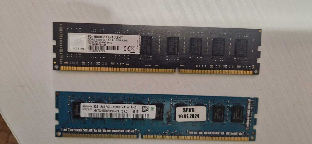 Memorii DDR3 ECC/Non-ECC