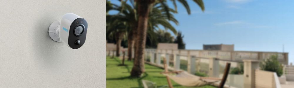 Camera WiFi Standalone 4K cu Panou Solar, Reolink Argus B350, 8MP / 4K