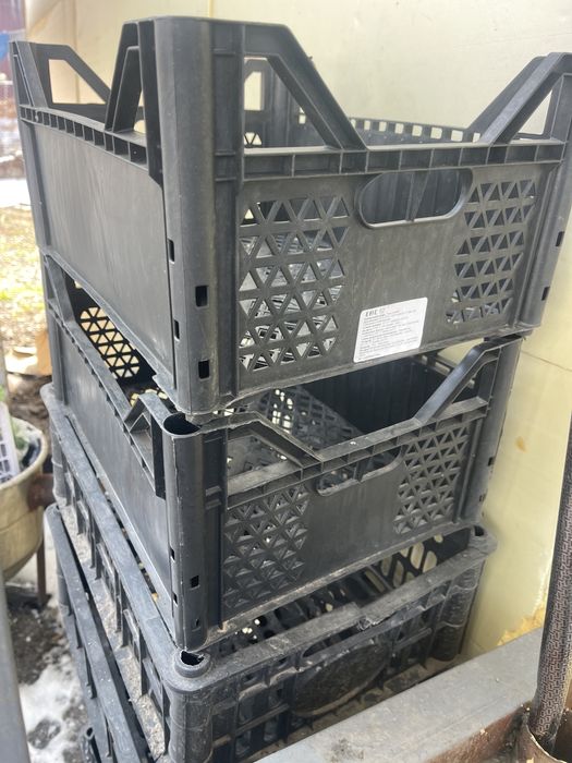 Ящики пластмассовые